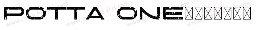 potta one波字体转换